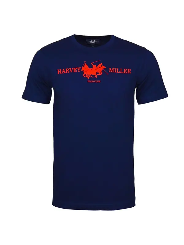 HARVEY MILLER HARVEY MILLER Majica  tamno plava / crvena