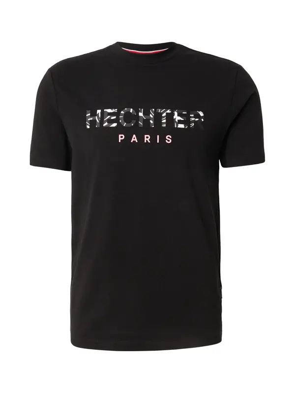 HECHTER PARIS HECHTER PARIS Majica  antracit siva / pastelno roza / crna / bijela
