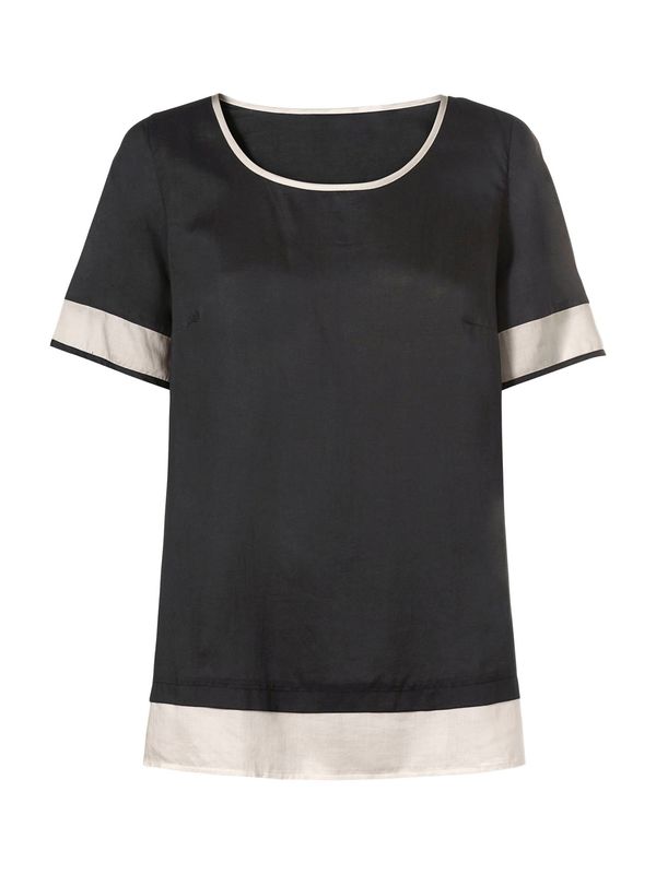 heine heine Bluza  bež / crna