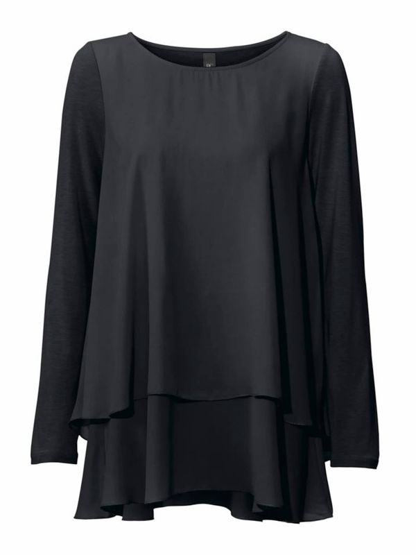 heine heine Bluza  crna