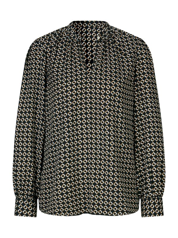 heine heine Bluza  crna / bijela