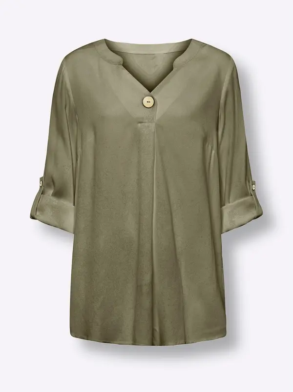heine heine Bluza  maslinasta