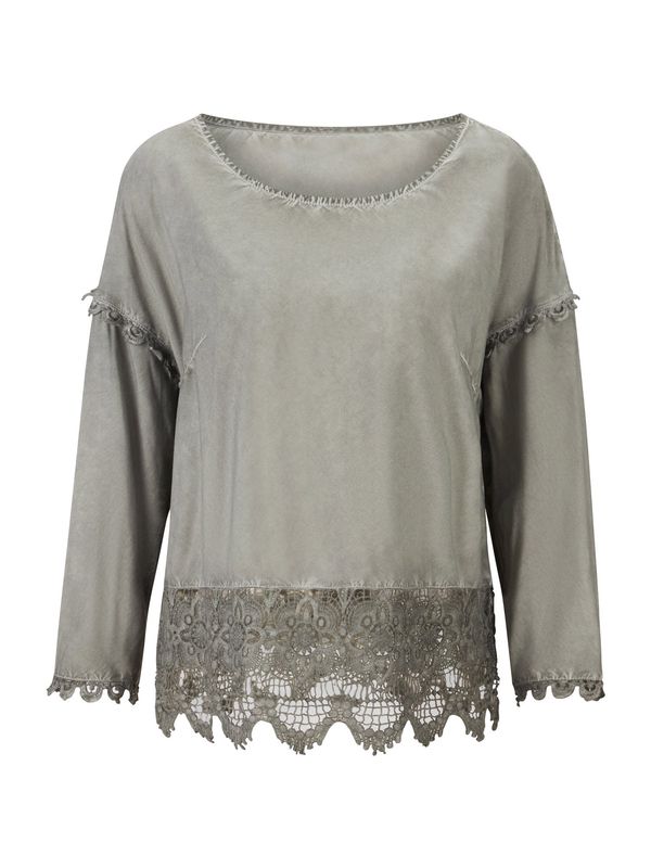 heine heine Bluza  maslinasta