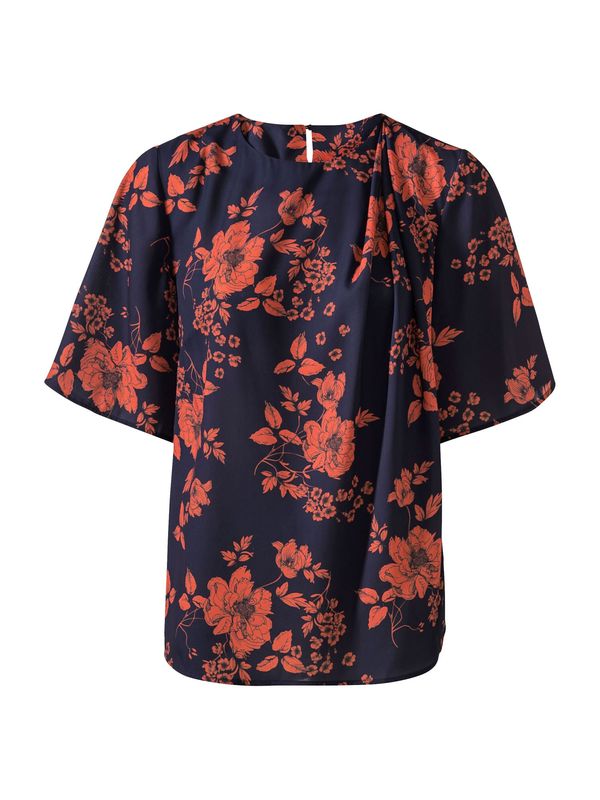 heine heine Bluza  morsko plava / narančasta