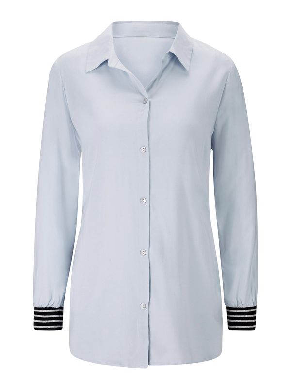 heine heine Bluza  opal / crna