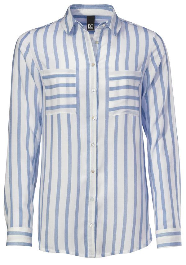 heine heine Bluza  plava / bijela