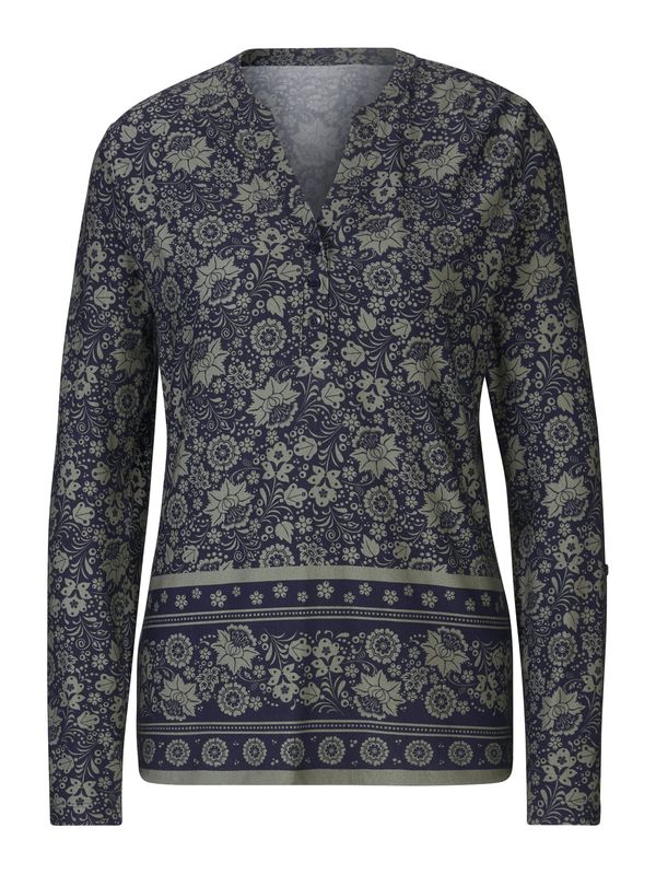 heine heine Bluza  plava / kaki