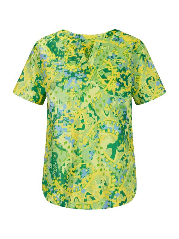 heine heine Bluza  plava / žuta