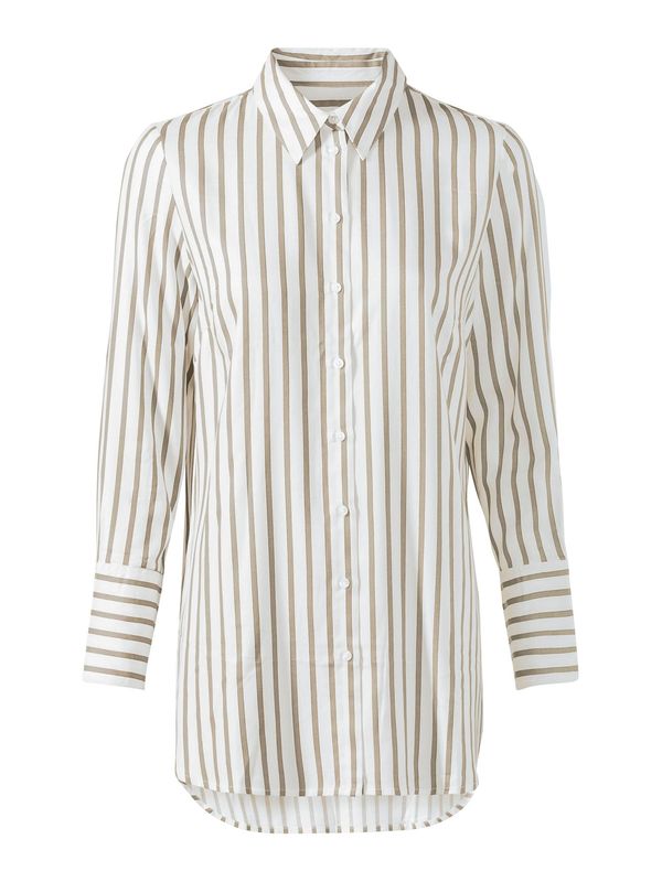 heine heine Bluza  siva / bijela