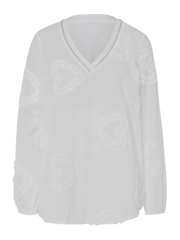 heine heine Bluza  svijetlosiva / srebro