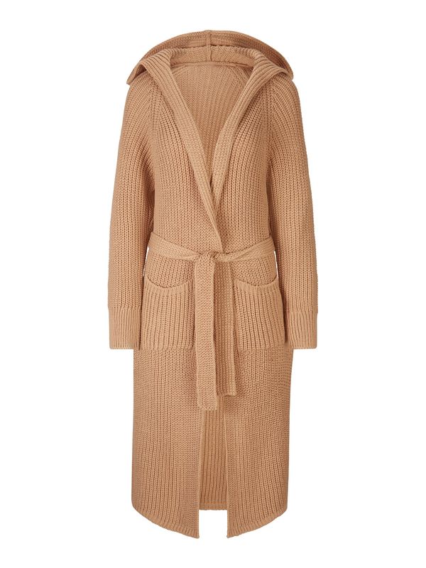 heine heine Duži kardigan  boja devine dlake (camel)