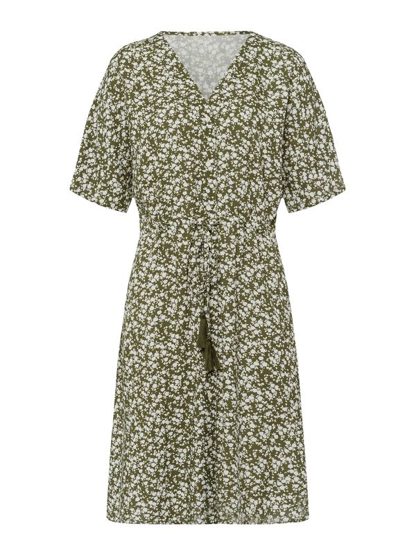 heine heine Haljina  maslinasta / bijela