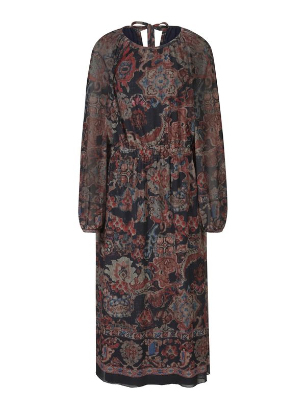 heine heine Haljina  morsko plava / hrđavo smeđa / miks boja