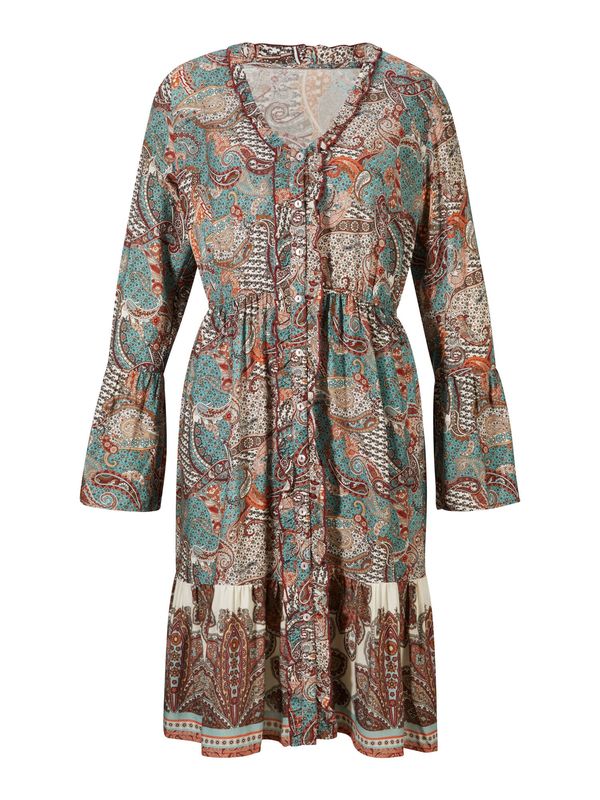 heine heine Haljina  tirkiz / crvena / crna / bijela