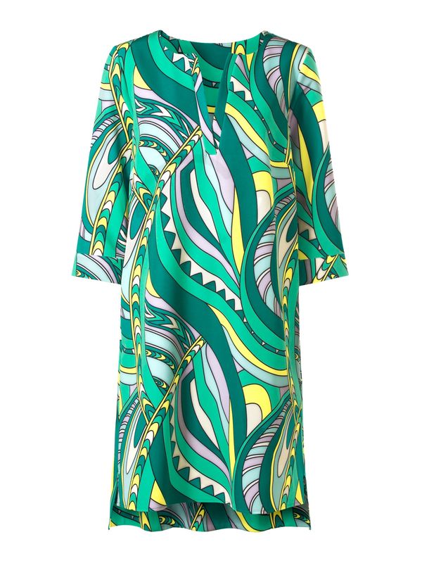 heine heine Haljina  žuta / siva / zelena