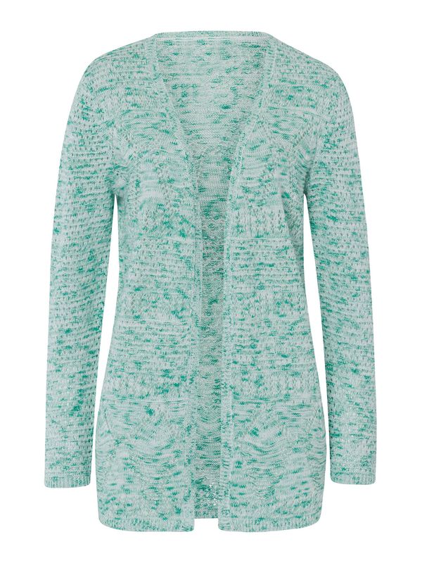 heine heine Kardigan  ecru/prljavo bijela / zelena