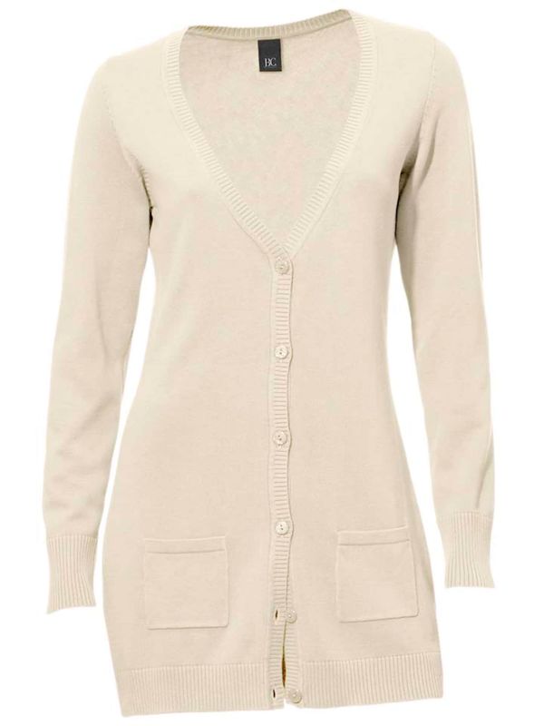 heine heine Kardigan  prljavo bijela