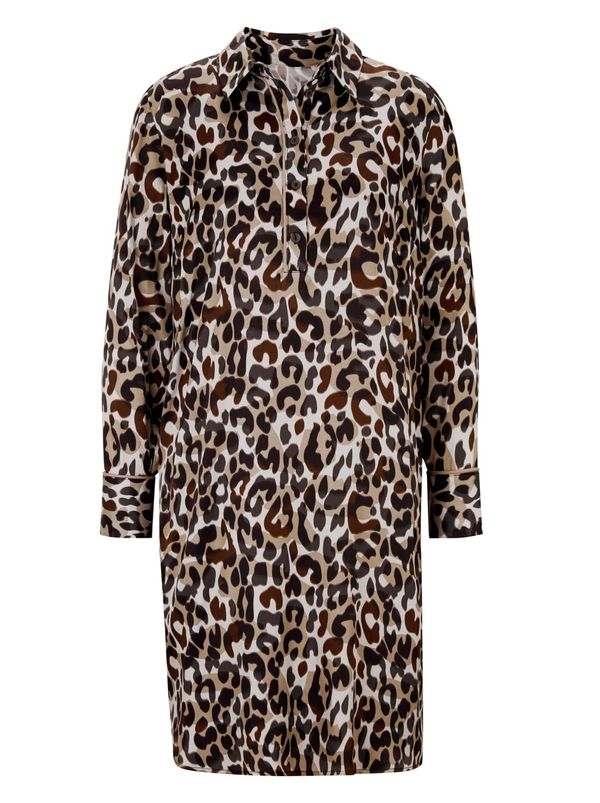 heine heine Košulja haljina  bež / crna