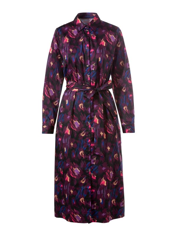 heine heine Košulja haljina  tamno plava / ljubičasta / marelica / malina / crna