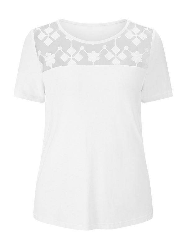 heine heine Majica  prljavo bijela