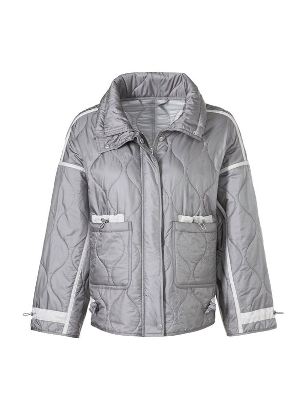 heine heine Prijelazna jakna  siva / bijela