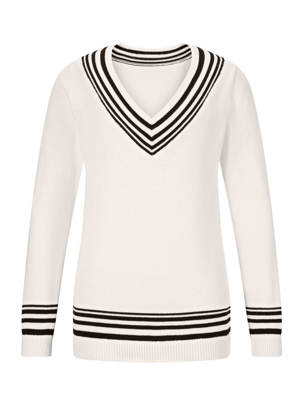 heine heine Pulover  boja pijeska / crna