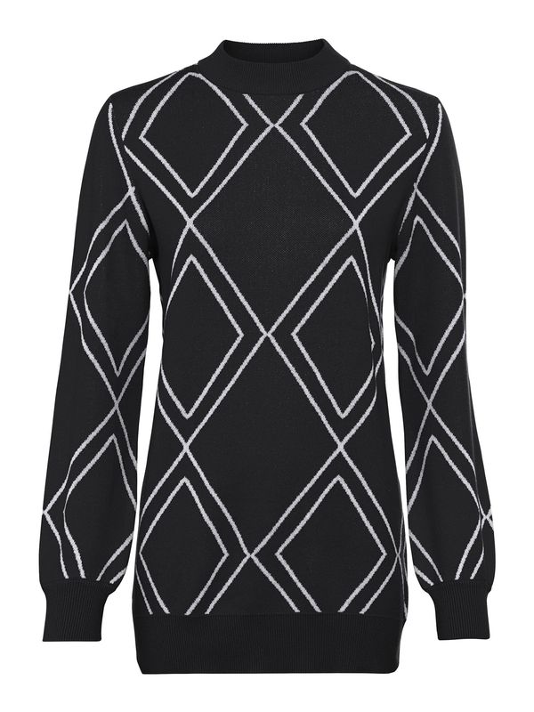 heine heine Pulover  crna / bijela