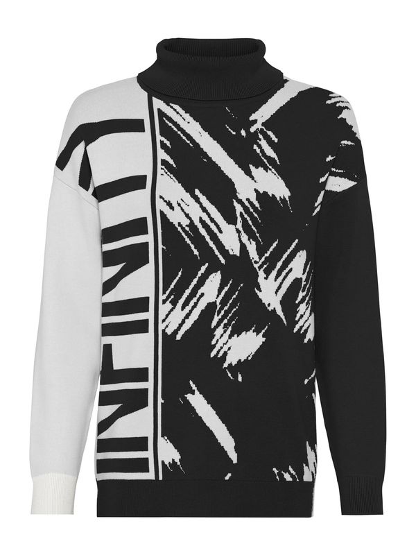 heine heine Pulover  crna / bijela