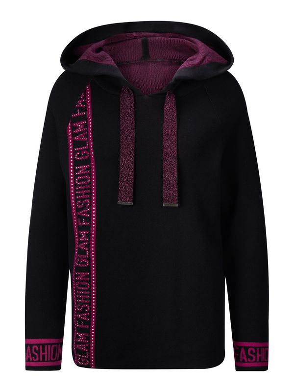 heine heine Pulover  crvena ljubičasta / crna