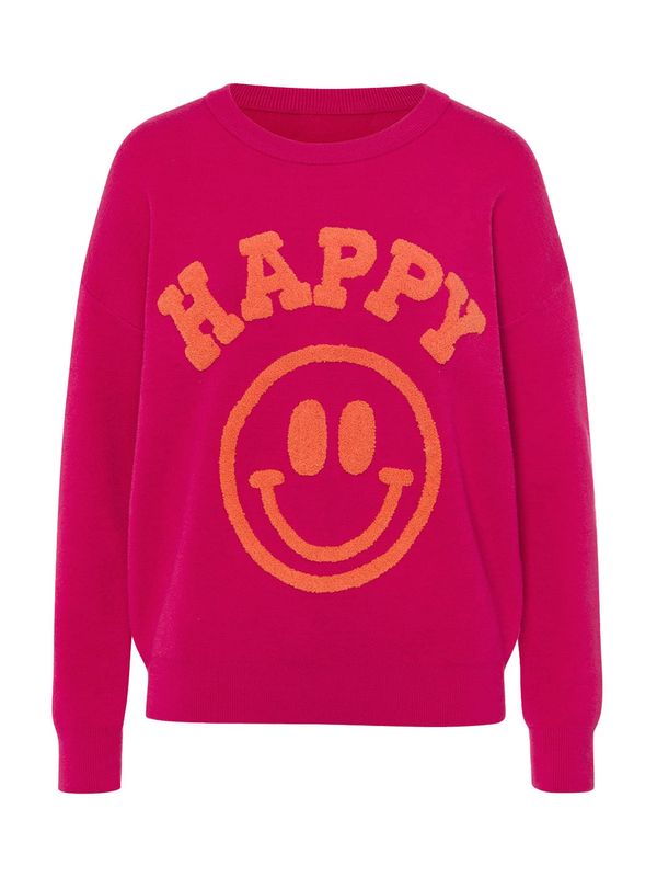 heine heine Pulover  pastelno narančasta / roza