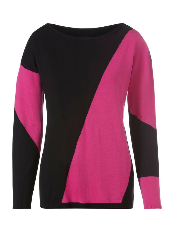 heine heine Pulover  roza / crna