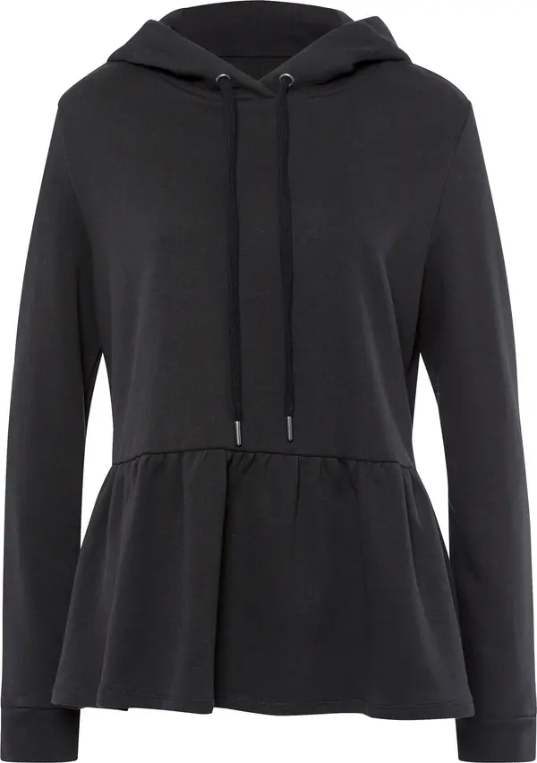 heine heine Sweater majica  crna