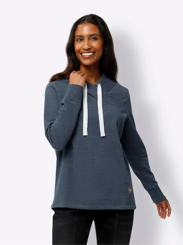 heine heine Sweater majica  golublje plava