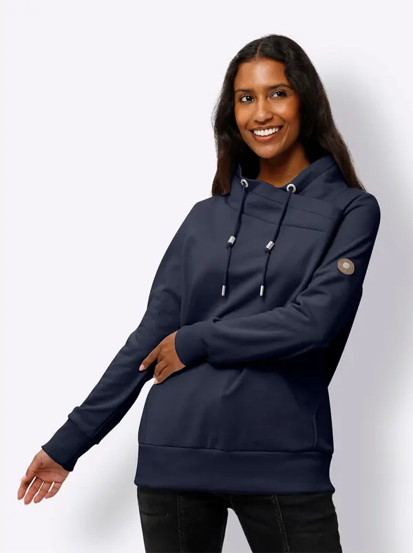 heine heine Sweater majica  morsko plava