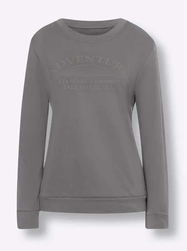 heine heine Sweater majica  siva