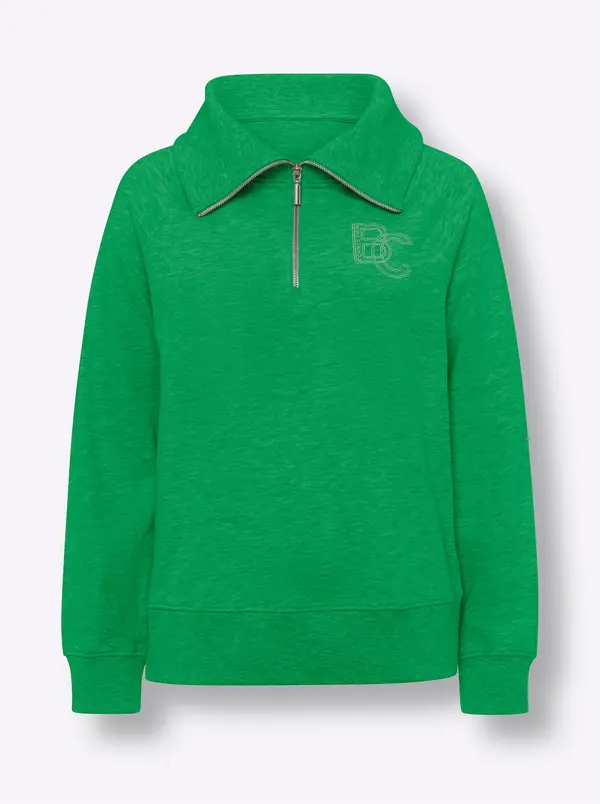 heine heine Sweater majica  travnato zelena