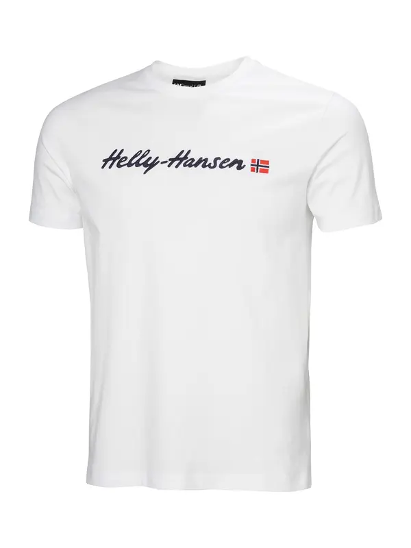 HELLY HANSEN HELLY HANSEN Majica 'CORE GRAPHIC 2.0'  crna / bijela