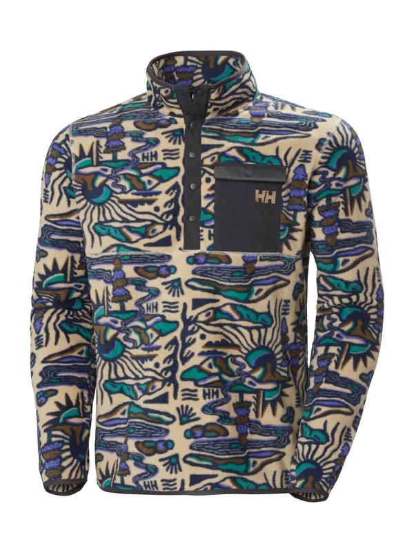 HELLY HANSEN HELLY HANSEN Sportski pulover 'MARIDALEN'  plava / kaki / smaragdno zelena / crna