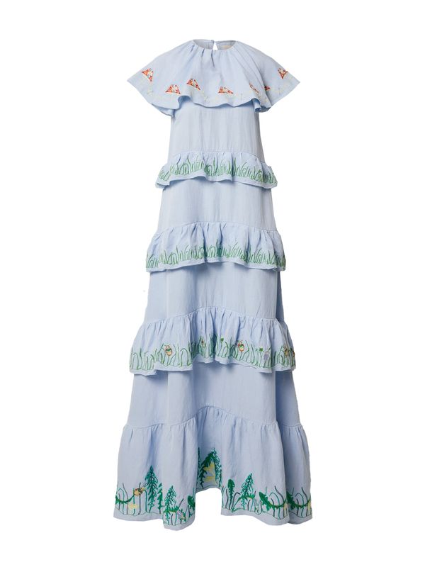 Helmstedt Helmstedt Haljina 'ALGUE'  bež / svijetloplava / zelena / crvena