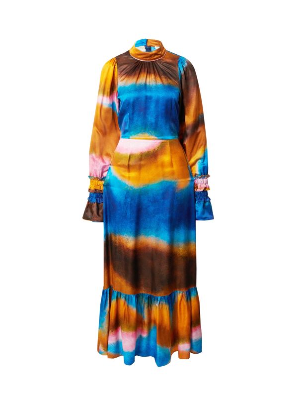 Helmstedt Helmstedt Haljina 'ALINA'  plava / sepija / tamno smeđa / roza