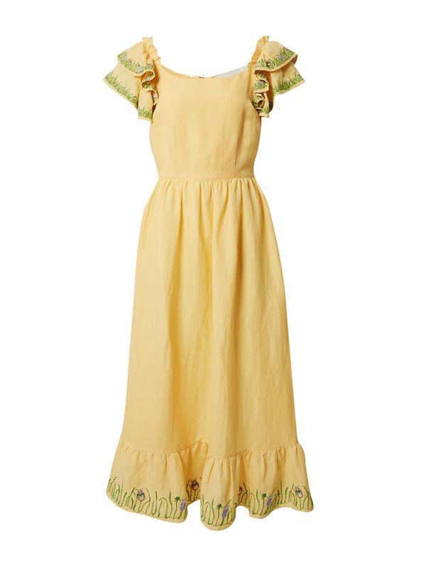 Helmstedt Helmstedt Ljetna haljina 'BRISE'  žuta / zelena / crvena