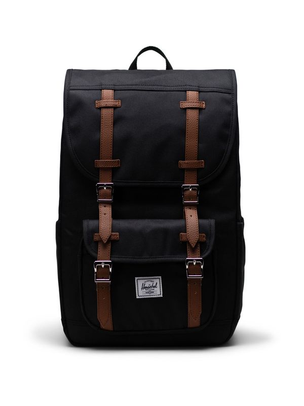 Herschel Herschel Ruksak 'Little America™ Mid'  smeđa / crna / bijela