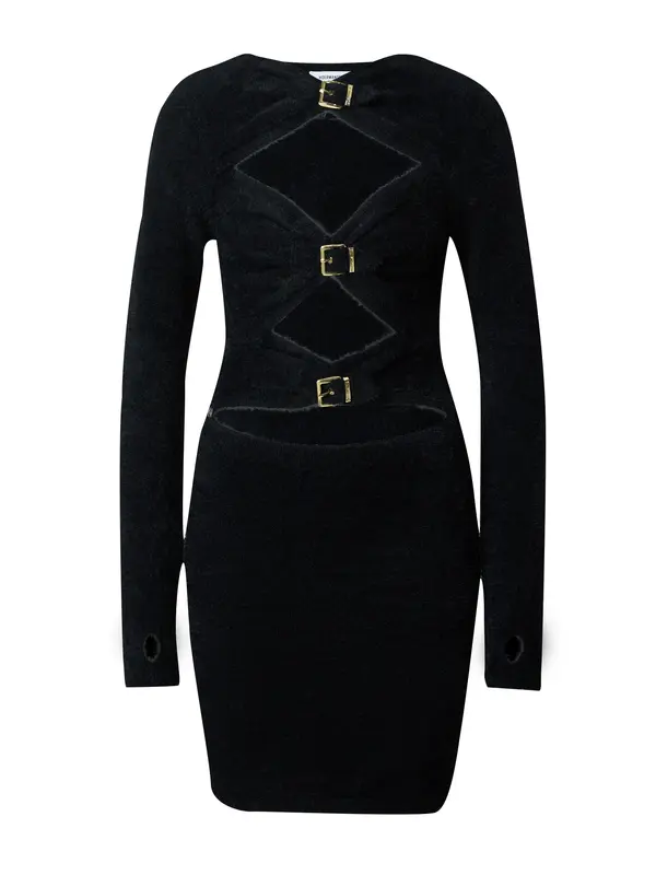 Hoermanseder Hoermanseder Pletena haljina 'Klea'  zlatna / crna