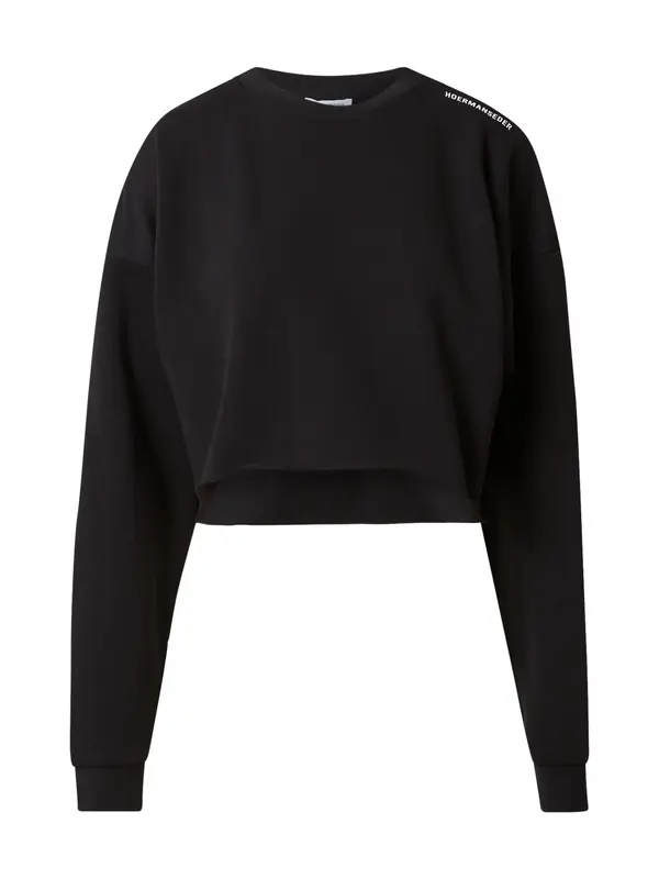 Hoermanseder Hoermanseder Sweater majica 'Tessy'  crna