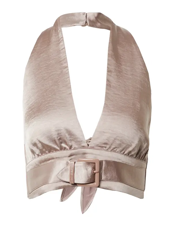 Hoermanseder Hoermanseder Top 'Caren'  taupe siva