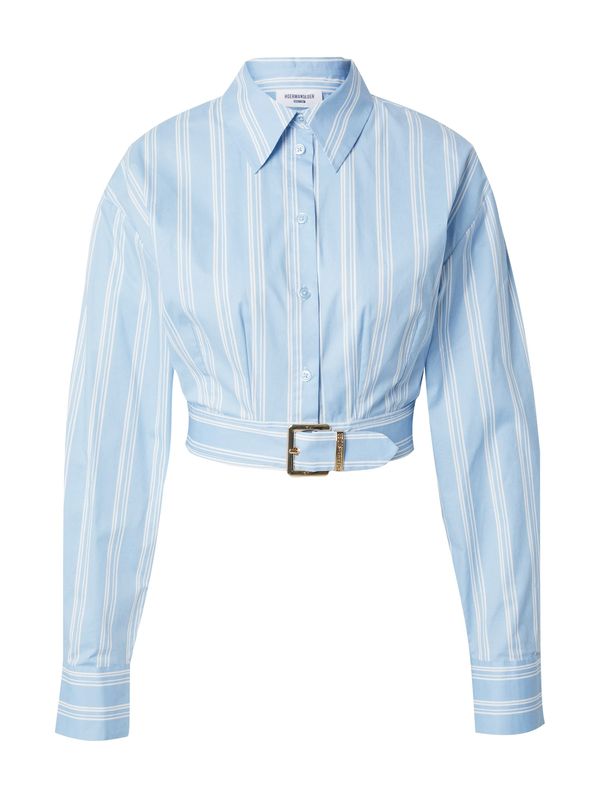 Hoermanseder x About You Hoermanseder x About You Bluza 'Binia'  svijetloplava / bijela