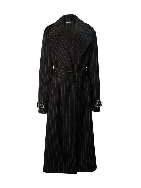 Hoermanseder x About You Hoermanseder x About You Prijelazni kaput  crna / bijela