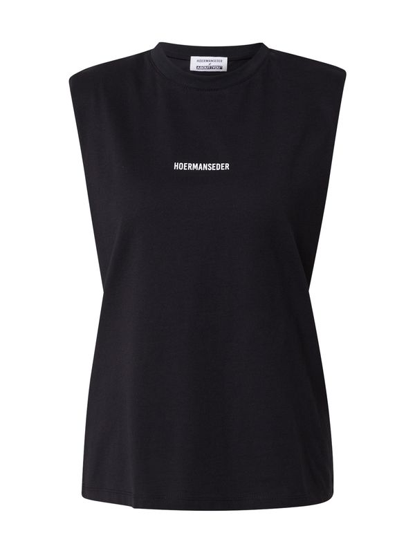 Hoermanseder x About You Hoermanseder x About You Top 'Josy'  crna / bijela