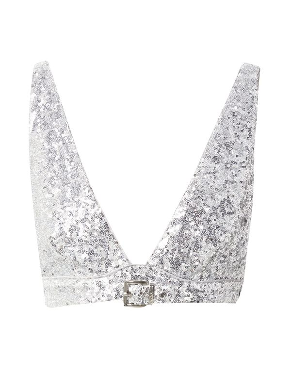 Hoermanseder x About You Hoermanseder x About You Top  srebro