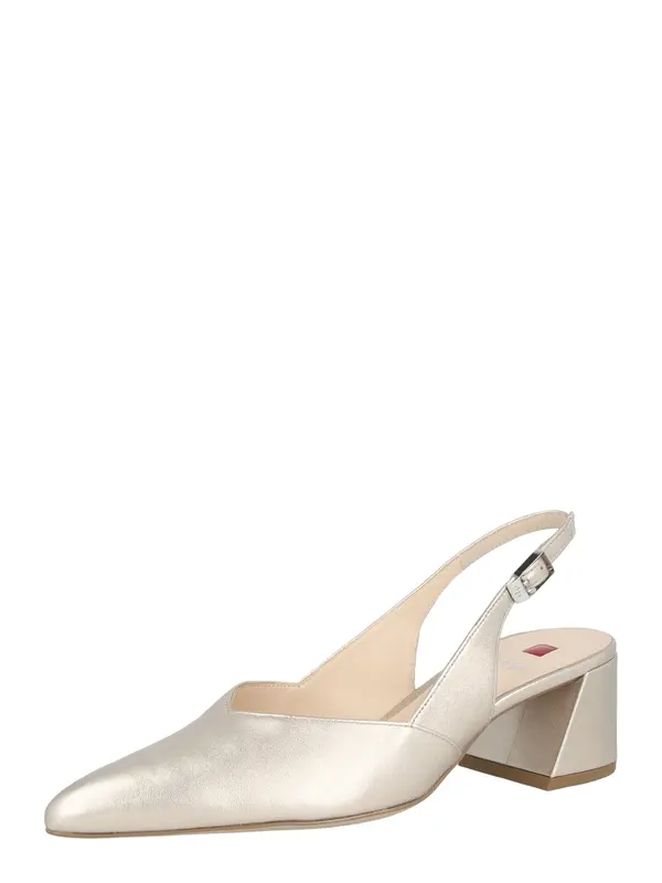 Högl Högl Cipele s potpeticom i otvorenom petom  srebro